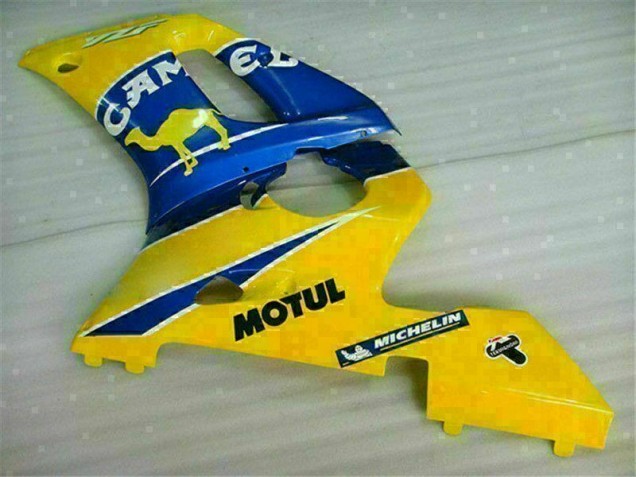 Amarelo Azul Abs Kits Carenagem Moto R6 98-02