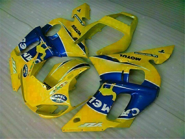 Amarelo Azul Abs Kits Carenagem Moto R6 98-02