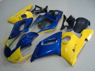 Amarelo Azul Abs Kits Completos Carenagem Moto R6 98-02
