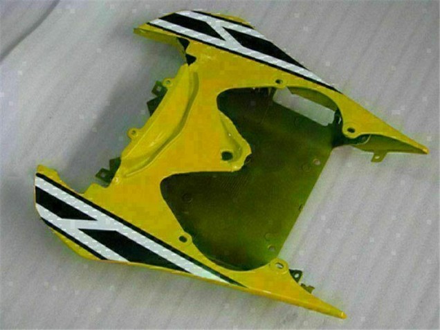 Amarelo Branco Carenagem Moto R6 08-16