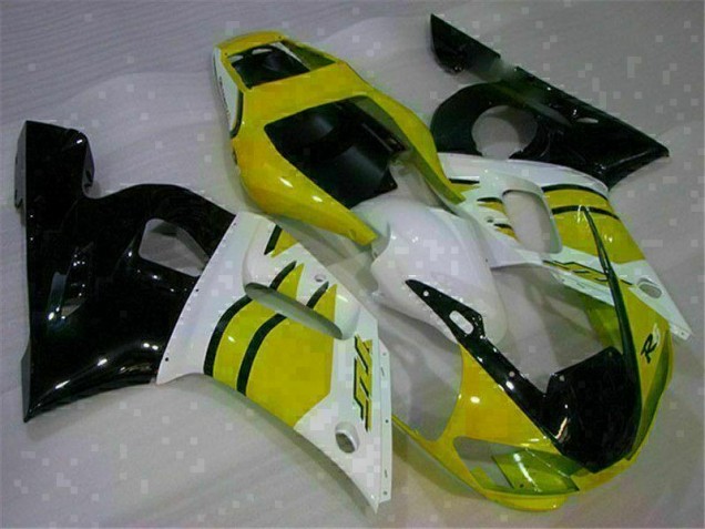 Amarelo Branco Carenagem Moto R6 98-02 Amarelo Branco Carenagem Moto R6 98-02