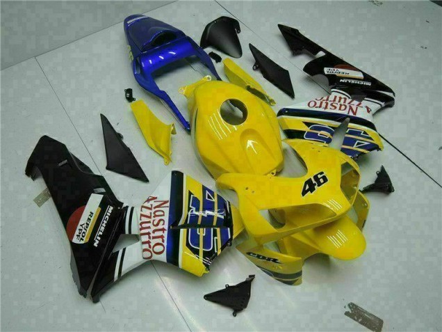Amarelo Carenagem Moto CBR 600RR 03-04 Amarelo Carenagem Moto CBR 600RR 03-04