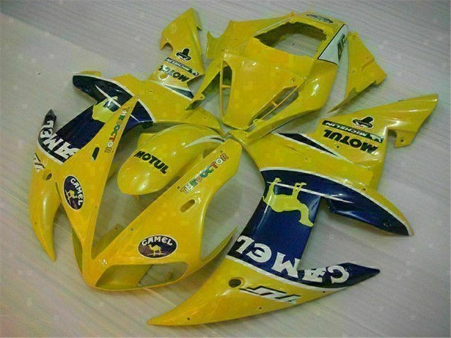 Amarelo Carenagem Moto R1 02-03