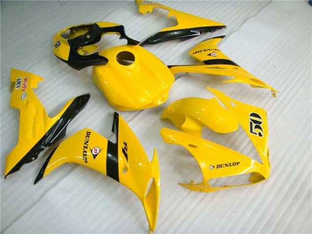 Amarelo Carenagem Moto R1 04-06