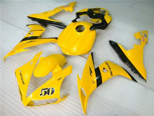 Amarelo Carenagem Moto R1 04-06
