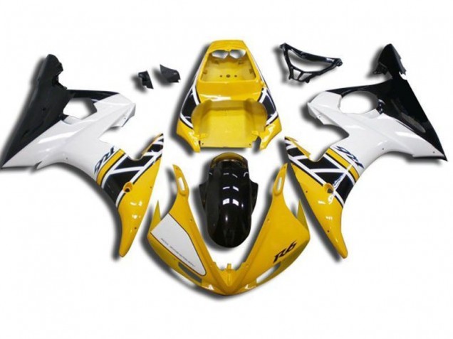Amarelo Carenagem Moto R6 03-05