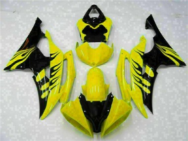 Amarelo Carenagem Moto R6 08-16
