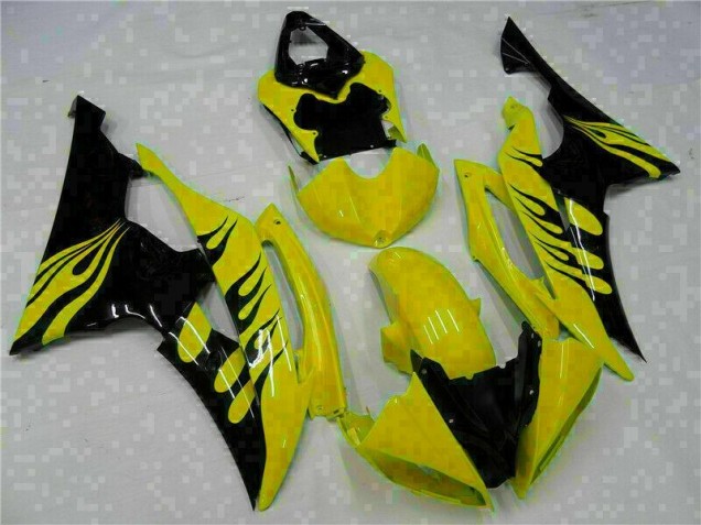 Amarelo Carenagem Moto R6 08-16