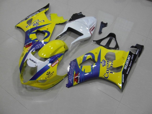 Amarelo Corona Carenagem Moto GSXR 1000 K5 05-06