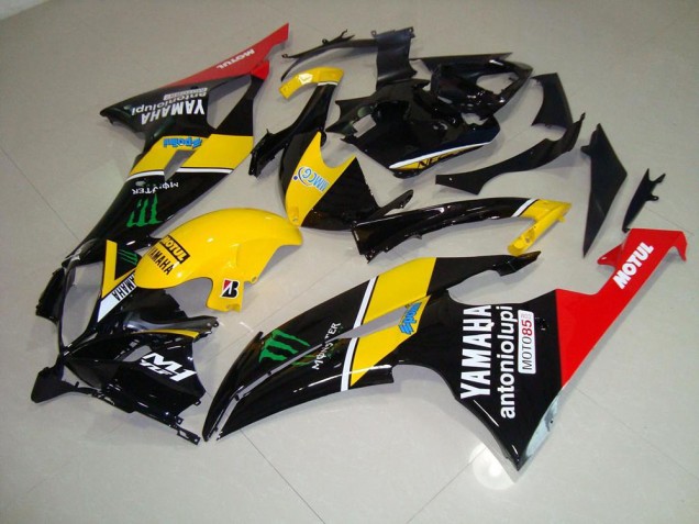 Amarelo Monster Kit Carenagem Moto R6 08-16