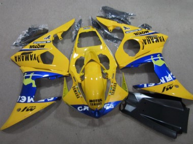 Amarelo Motul Carenagem Moto R6 03-05