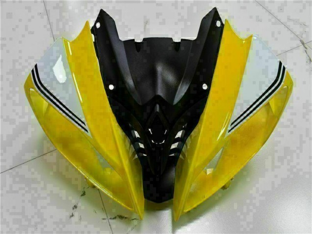 Amarelo Preto Abs Motocicleta Plástico R6 08-16