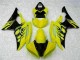 Amarelo Preto Abs Motocicleta Plásticos R6 08-16 Amarelo Preto Abs Motocicleta Plásticos R6 08-16
