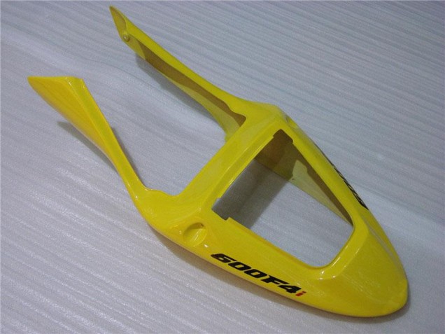 Amarelo Preto Carenagem Moto CBR 600 F4i 01-03 Amarelo Preto Carenagem Moto CBR 600 F4i 01-03