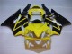 Amarelo Preto Carenagem Moto CBR 600 F4i 01-03 Amarelo Preto Carenagem Moto CBR 600 F4i 01-03