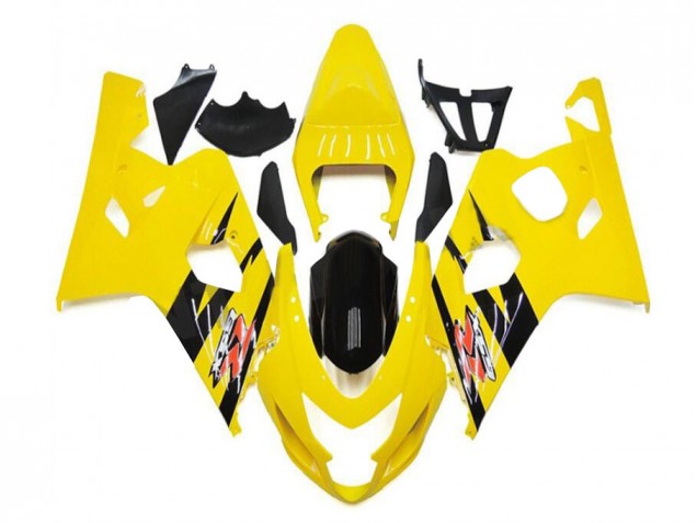 Amarelo Preto Carenagem Moto & Plástico Moto GSXR 600 / 750 K4 04-05 Amarelo Preto Carenagem Moto & Plástico Moto GSXR 600 / 750 K4 04-05