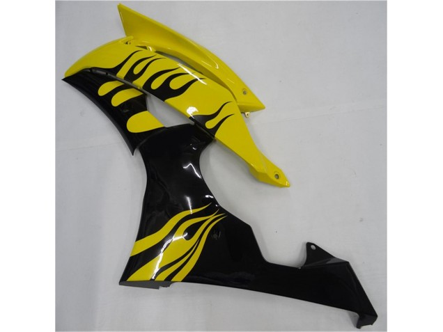 Amarelo Preto Carroçaria Moto R6 08-16 Amarelo Preto Carroçaria Moto R6 08-16