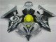 Amarelo Preto Prata Carenagem Moto R6 08-16