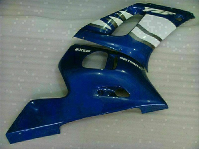 Azul Abs Kit Completos Carenagem Moto R6 98-02