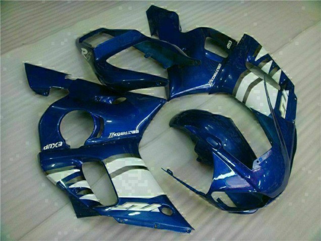 Azul Abs Kit Completos Carenagem Moto R6 98-02