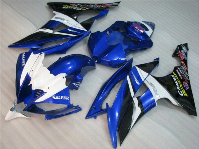 Azul Abs Kits Carenagem Moto R6 08-16