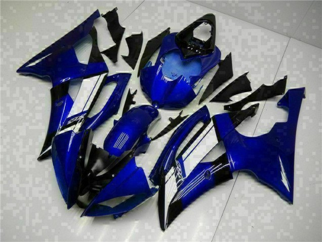 Azul Abs Moto Plásticos R6 08-16