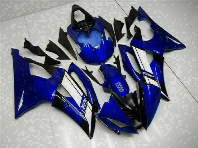 Azul Abs Moto Plásticos R6 08-16