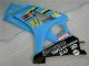 Azul Abs Motocicleta Plástico GSXR 1000 K7 07-08
