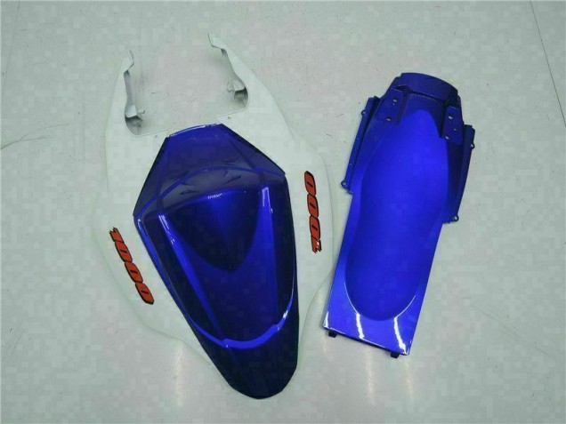 Azul Abs Motocicleta Plásticos GSXR 1000 K7 07-08 Azul Abs Motocicleta Plásticos GSXR 1000 K7 07-08