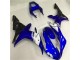 Azul Branco Abs Carenagem Moto R1 02-03 Azul Branco Abs Carenagem Moto R1 02-03