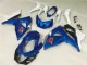 Azul Branco Abs Kit Carenagem & Plásticos Moto GSXR 1000 17-23