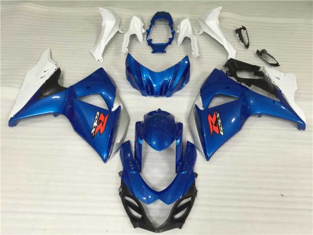 Azul Branco Abs Kit Carenagem & Plásticos Moto GSXR 1000 17-23