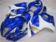 Azul Branco Abs Kit Carenagem & Plásticos Moto GSXR 1300 Hayabusa 08-19