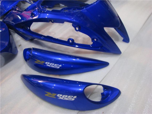 Azul Branco Abs Kit Carenagem & Plásticos Moto GSXR 1300 Hayabusa 08-19