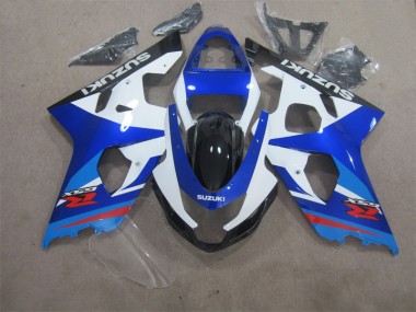 Azul Branco Abs Kit Carenagem & Plásticos Moto GSXR 600 K4 04-05