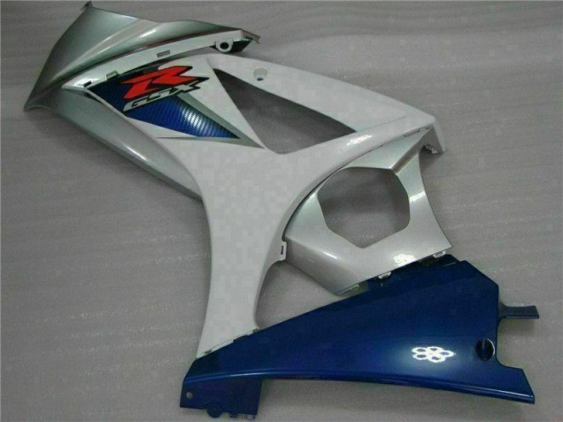 Azul Branco Abs Kits Completos Carenagem Moto GSXR 1000 K7 07-08 Azul Branco Abs Kits Completos Carenagem Moto GSXR 1000 K7 07-08