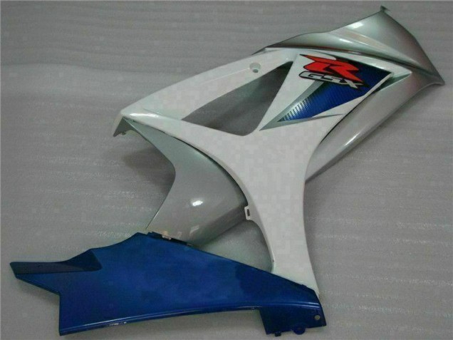 Azul Branco Abs Kits Completos Carenagem Moto GSXR 1000 K7 07-08 Azul Branco Abs Kits Completos Carenagem Moto GSXR 1000 K7 07-08