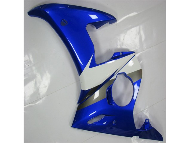 Azul Branco Abs Moto Plástico R6 03-05