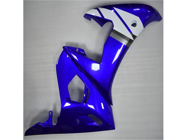 Azul Branco Abs Moto Plásticos R6 03-05 Azul Branco Abs Moto Plásticos R6 03-05