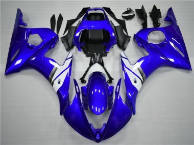 Azul Branco Abs Moto Plásticos R6 03-05