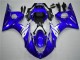 Azul Branco Abs Moto Plásticos R6 03-05 Azul Branco Abs Moto Plásticos R6 03-05