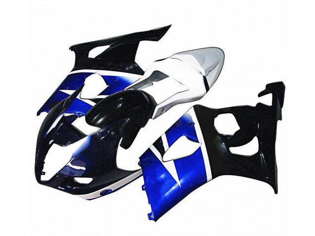 Azul Branco Carenagem Moto GSXR 1000 K3 03-04 Azul Branco Carenagem Moto GSXR 1000 K3 03-04