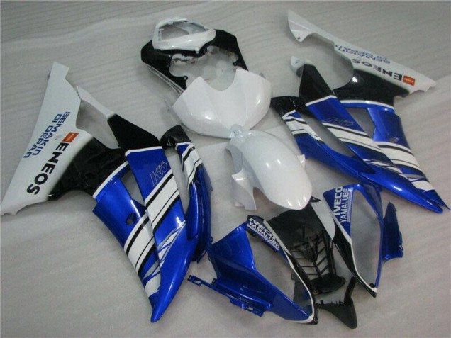 Azul Branco Carenagem Moto R6 08-16