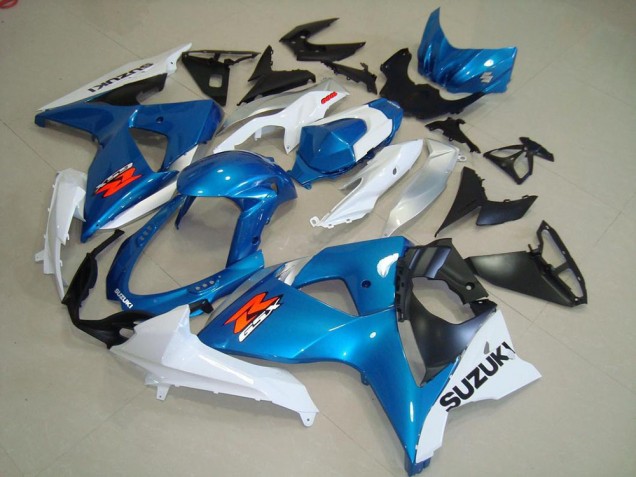 Azul & Branco Estilo OEM Kit Carenagem Moto GSXR 1000 K9 09-16