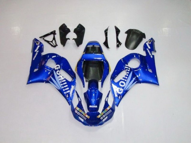 Azul Branco Go Motul Carenagem Moto R6 98-02