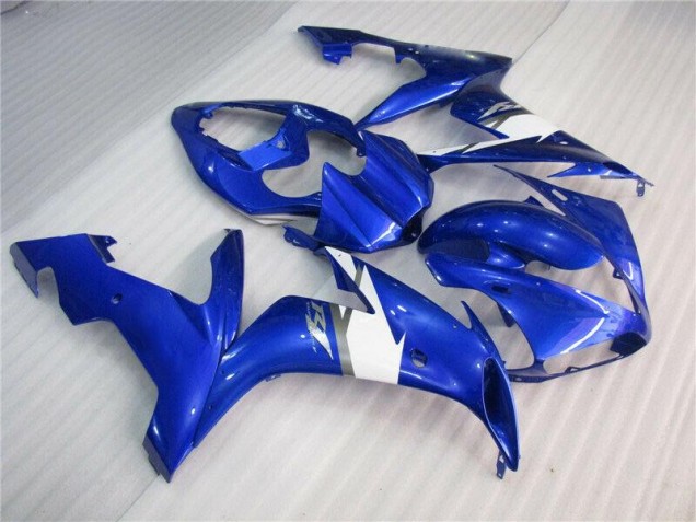 Azul Branco Injeção Kit Carenagem R1 04-06 Azul Branco Injeção Kit Carenagem R1 04-06