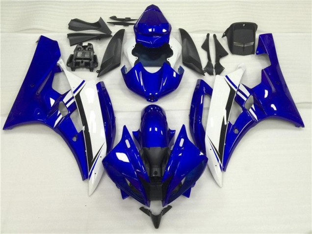 Azul Branco Kit Carenagem Moto R6 06-07