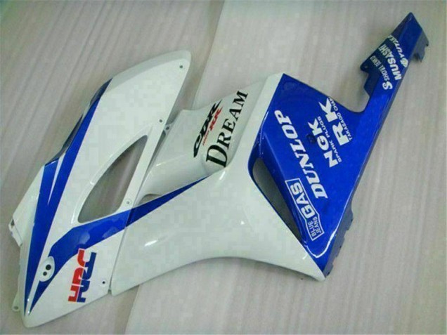 Azul Branco Kit Completo Carenagem Moto CBR 1000RR 04-05