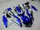 Azul Branco Kits Completo Carenagem Moto GSXR 600 / 750 K8 08-10