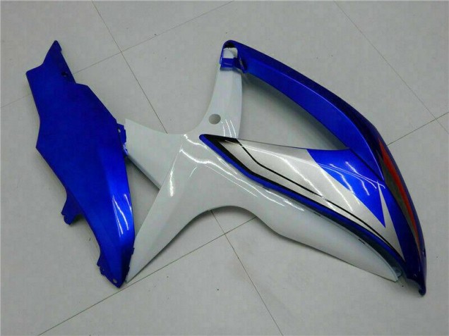 Azul Branco Kits Completo Carenagem Moto GSXR 600 / 750 K8 08-10